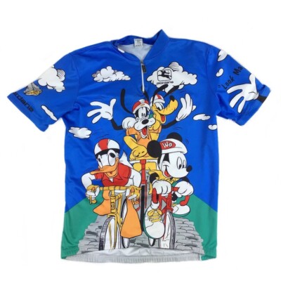 mickey mouse cycling jersey
